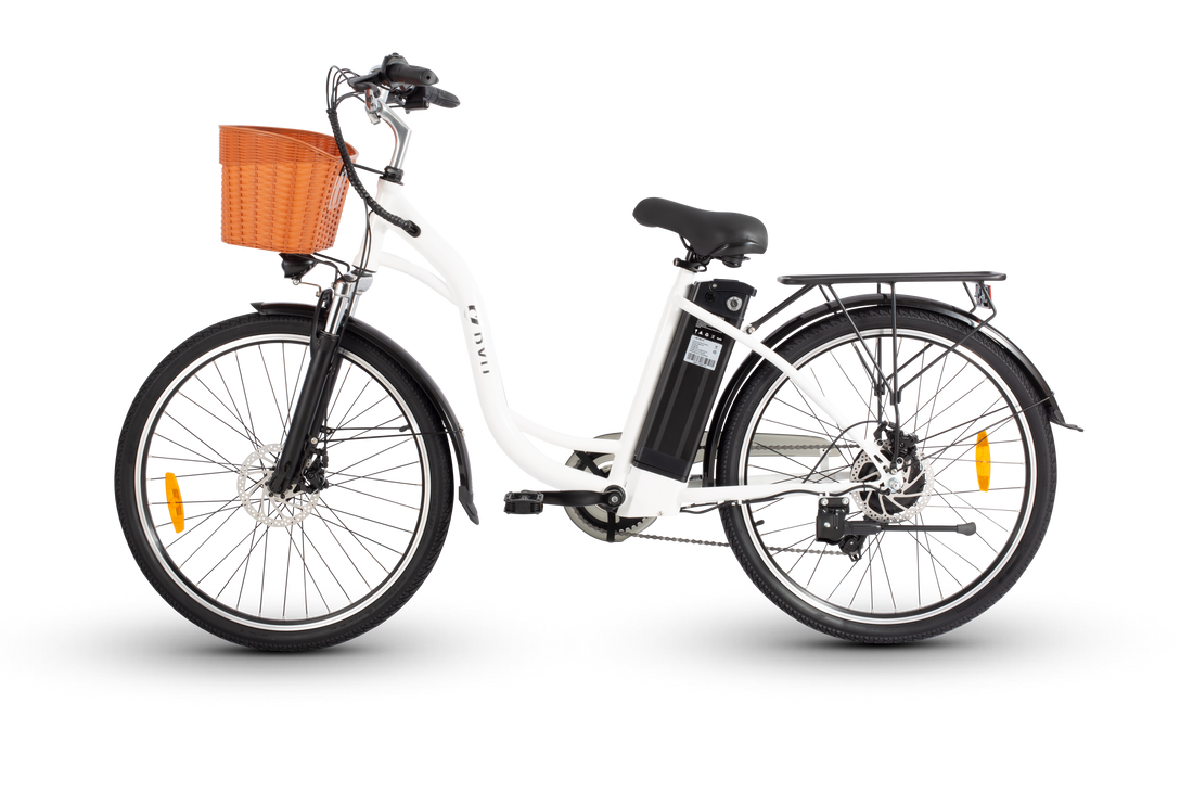 Electric city bike representing growth in the UK e-bike market