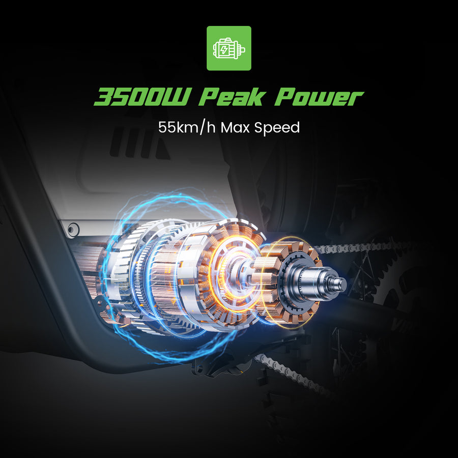 VIPCOO VC-H2 3500W Off-Road Electric Bike – product image 3
