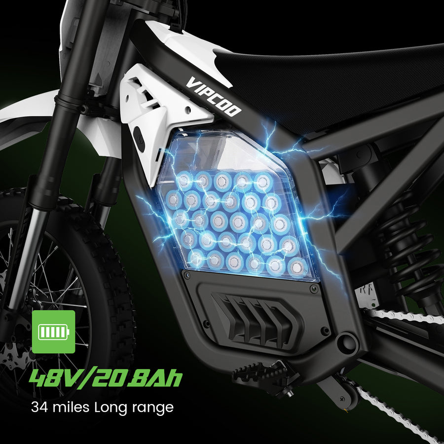 VIPCOO VC-H2 3500W Off-Road Electric Bike – product image 4