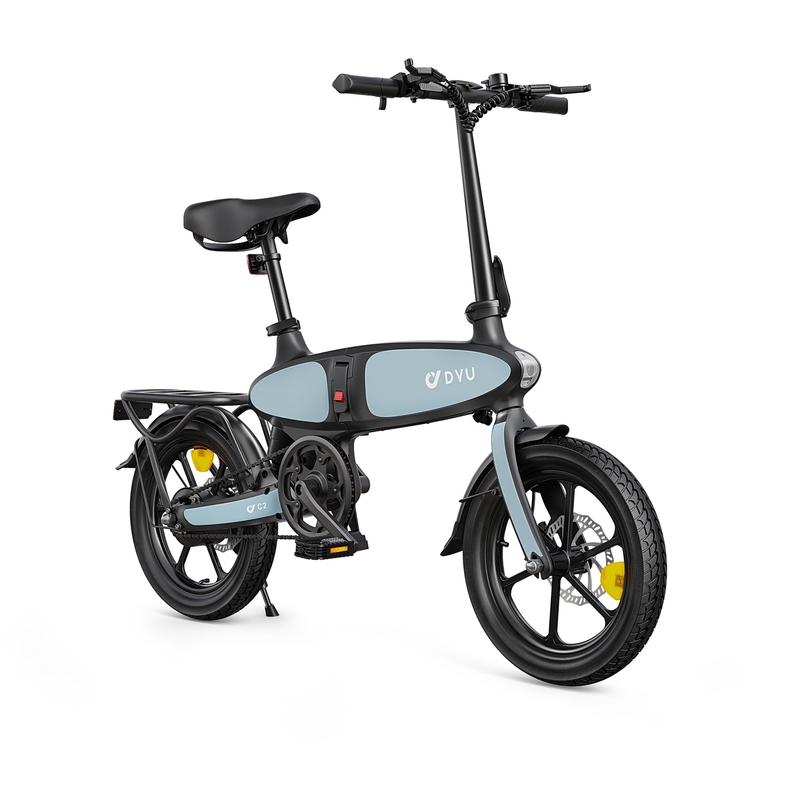 DYU C2 Folding Electric Bike 250W – 48V 7.5Ah – product image 2