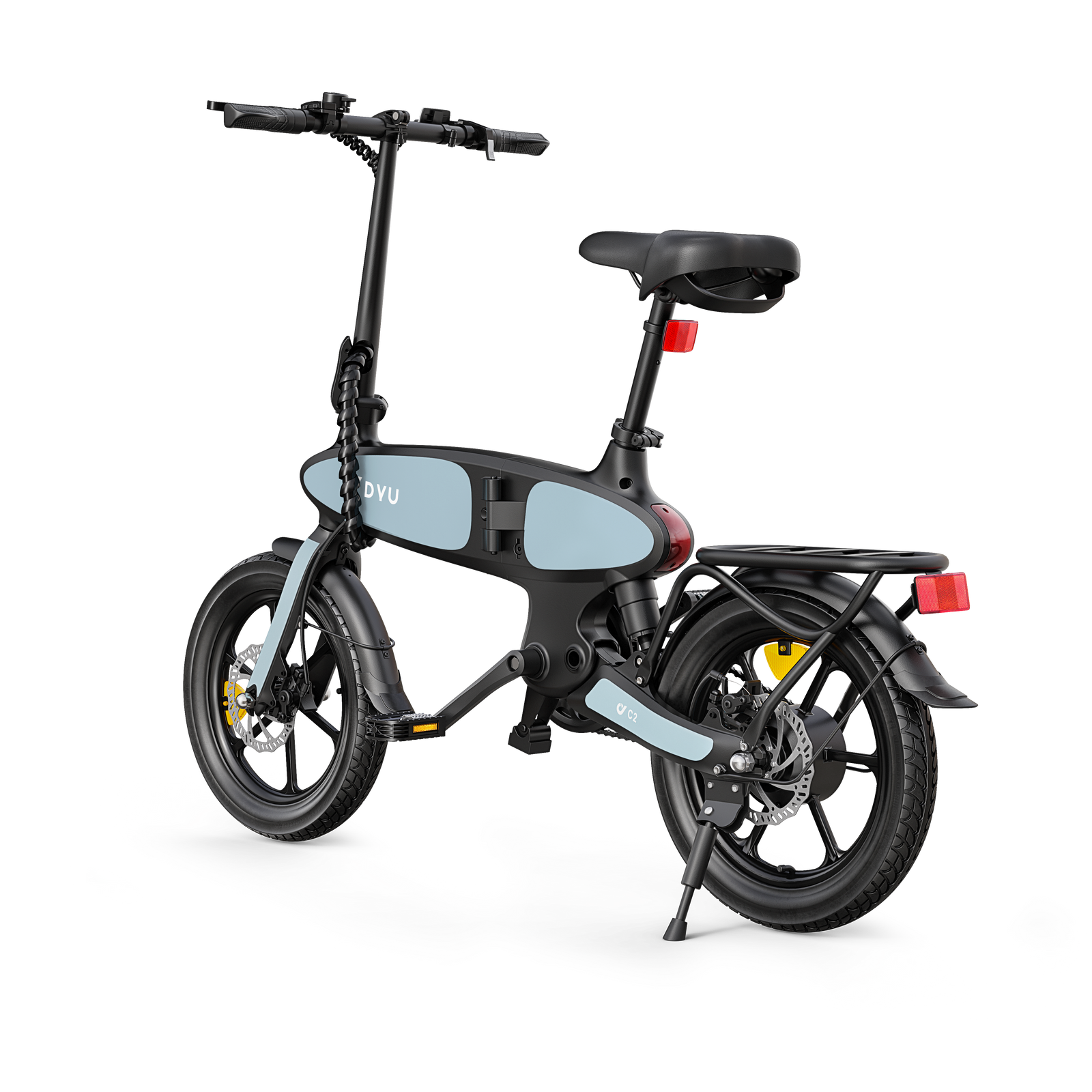 DYU C2 Folding Electric Bike 250W – 48V 7.5Ah – product image 5