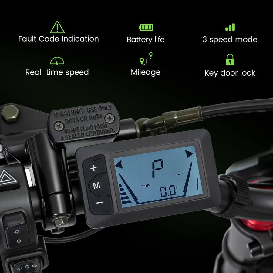VIPCOO VC-H2 3500W Off-Road Electric Bike – product image 10