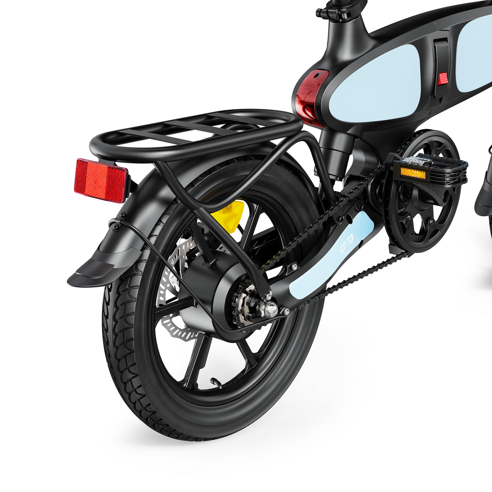 DYU C2 Folding Electric Bike 250W – 48V 7.5Ah – product image 8
