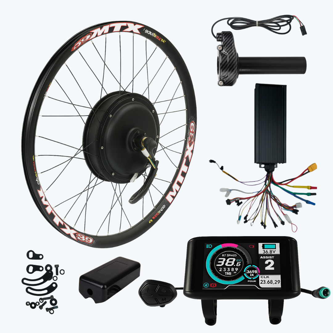 E-Bike Conversion Kit with Battery, 2000W 45A MTX