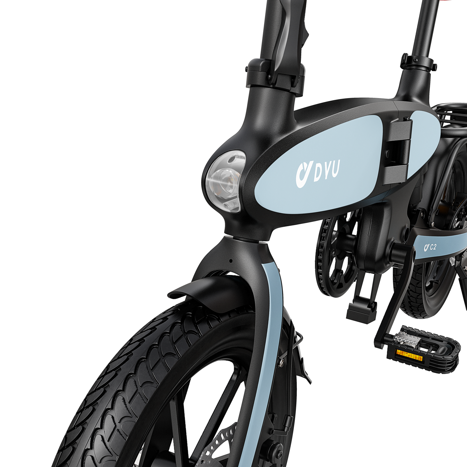 DYU C2 Folding Electric Bike 250W – 48V 7.5Ah – product image 9