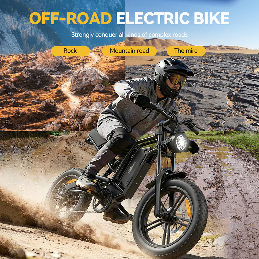 Hidoes HD-B6 1200W Fat Tyre Electric Bike – product image 12