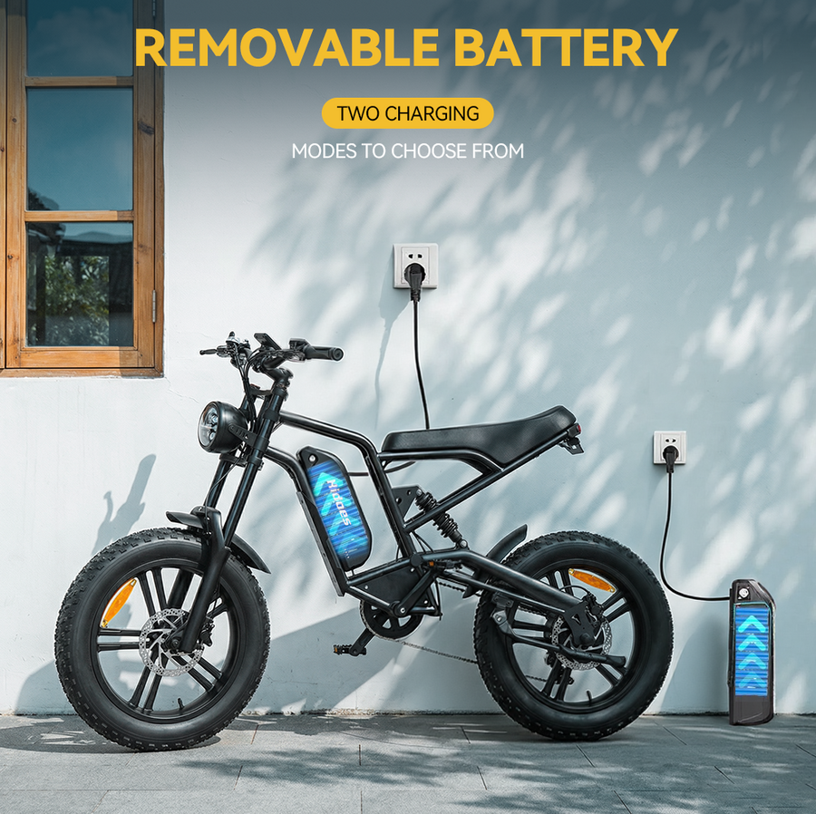 Hidoes HD-B6 1200W Fat Tyre Electric Bike – product image 5