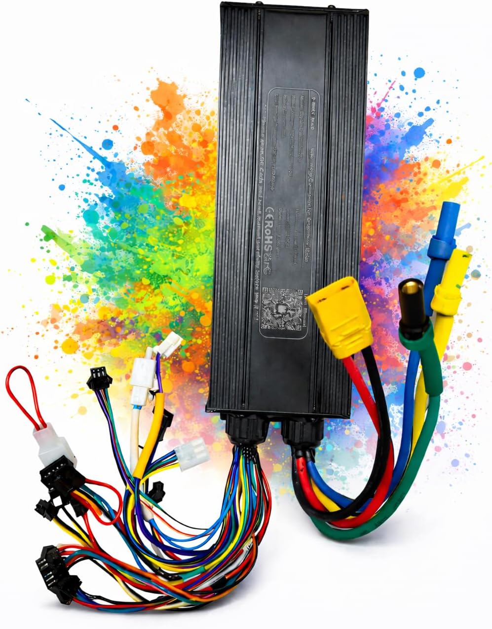 72V 3000W 60A Sine Wave E-Bike Controller – product image 1