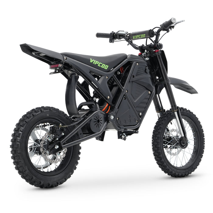 VIPCOO H3 3500W Electric Dirt Bike – 48V 23Ah