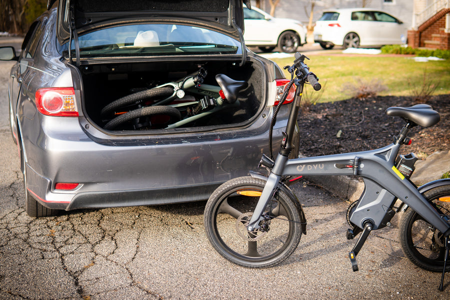 DYU T1 Folding Electric Bike 250W – Road Legal UK – product image 8