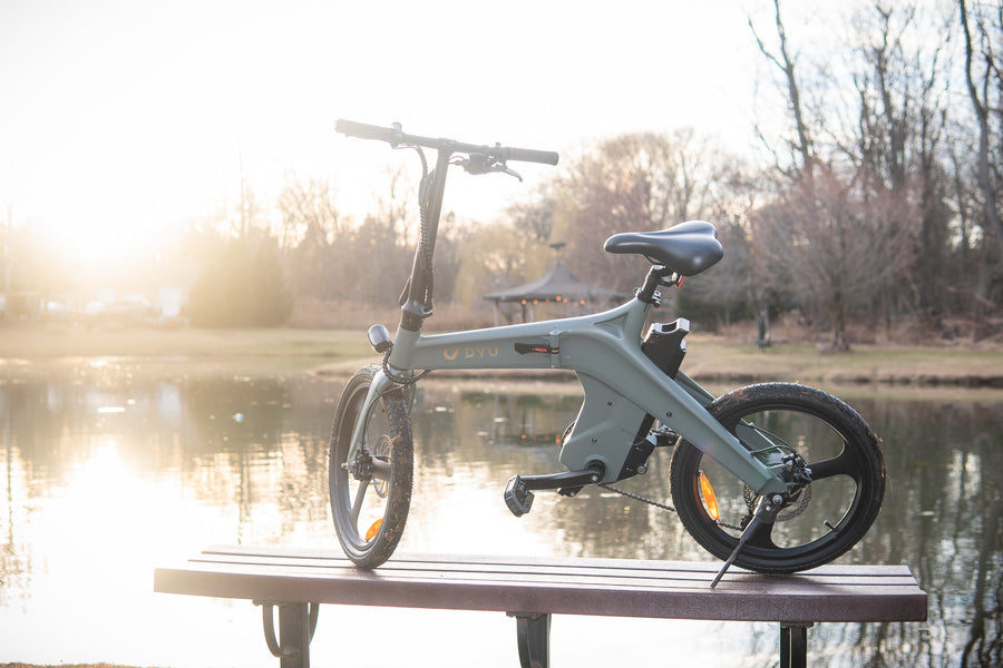 DYU T1 Folding Electric Bike 250W – Road Legal UK – product image 9