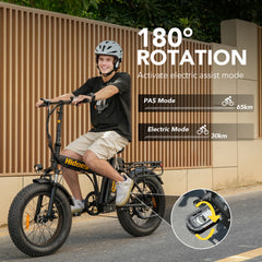 Hidoes HD-F3 750W Fast Fat Tyre Electric Bike