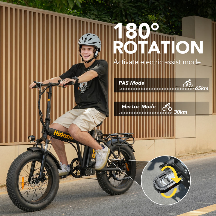 Hidoes HD-F3 750W Fat Tyre Electric Bike – product image 6