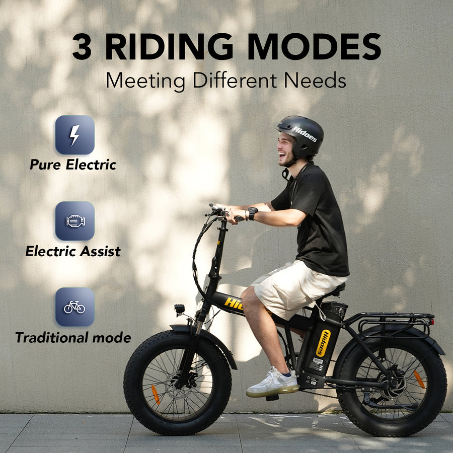 Hidoes HD-F3 750W Fat Tyre Electric Bike – product image 7