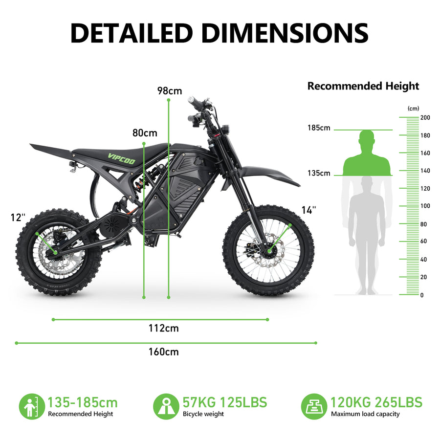 VIPCOO H3 23Ah Off-Road Electric Bike – Hydraulic Brakes – product image 4