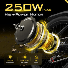 Aairsk Q7 250W Electric Bike - 26 Inch – product image 6
