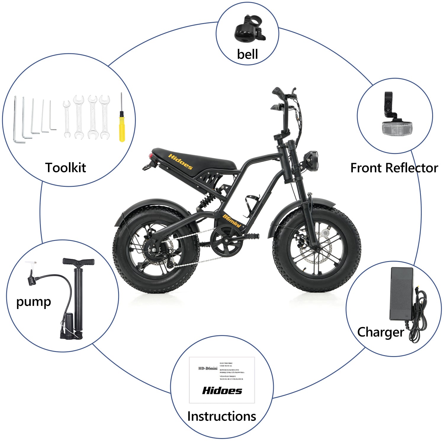 HD-B6 Mini Electric Bike