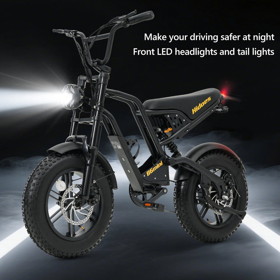 Hidoes HD-B6 Mini 500W Fat Tyre Electric Bike – product image 6