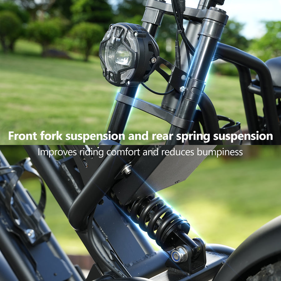 Hidoes HD-B6 Mini 500W Fat Tyre Electric Bike – product image 7