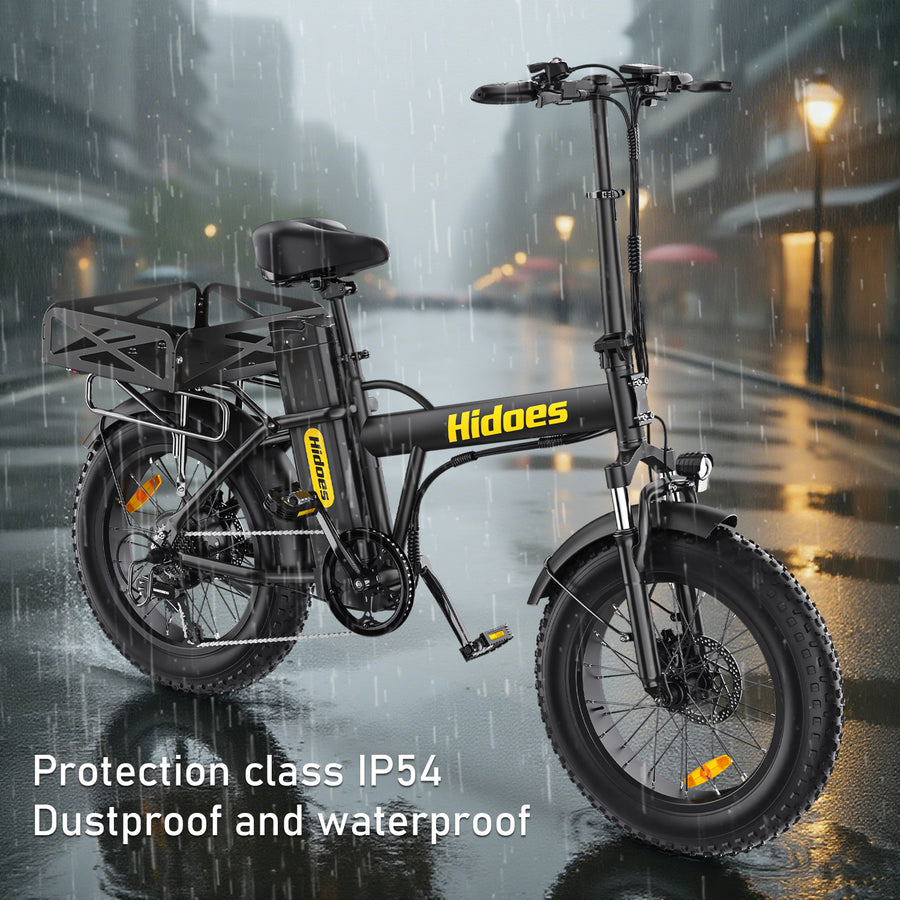 Hidoes HD-F3 Pro 750W Long-Range Fat Tyre E-Bike – product image 7