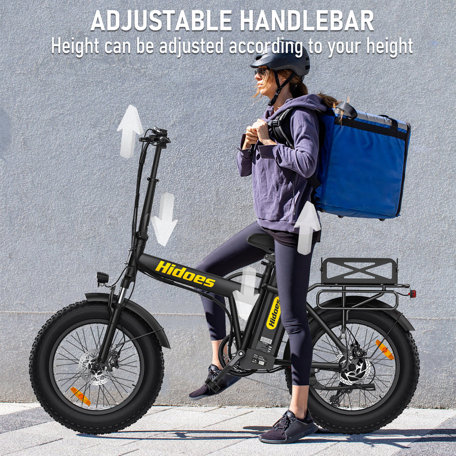 Hidoes HD-F3 Pro 750W Long-Range Fat Tyre E-Bike – product image 4
