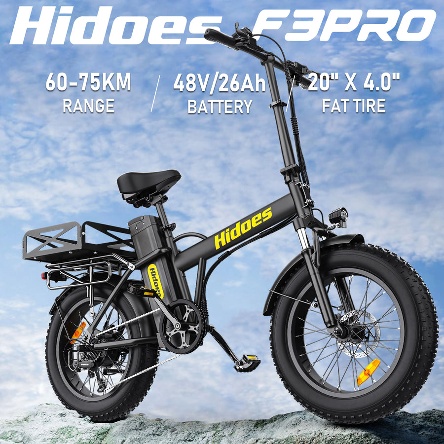 Hidoes HD-F3 Pro 750W Long-Range Fat Tyre E-Bike – product image 16