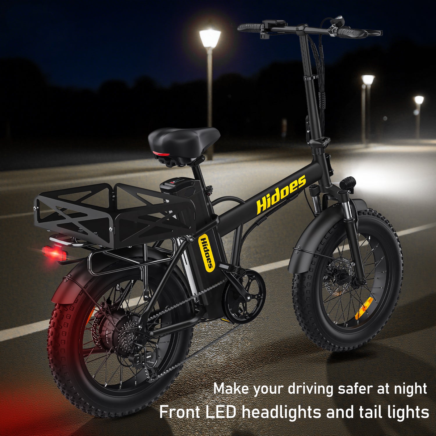 Hidoes HD-F3 Pro 750W Fast Long-Range Fat Tyre E-Bike