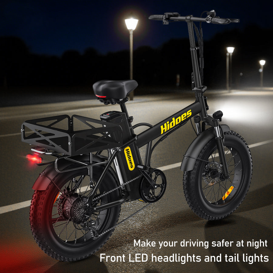 Hidoes HD-F3 Pro 750W Long-Range Fat Tyre E-Bike – product image 13
