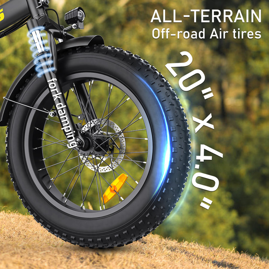 Hidoes HD-F3 Pro 750W Long-Range Fat Tyre E-Bike – product image 9