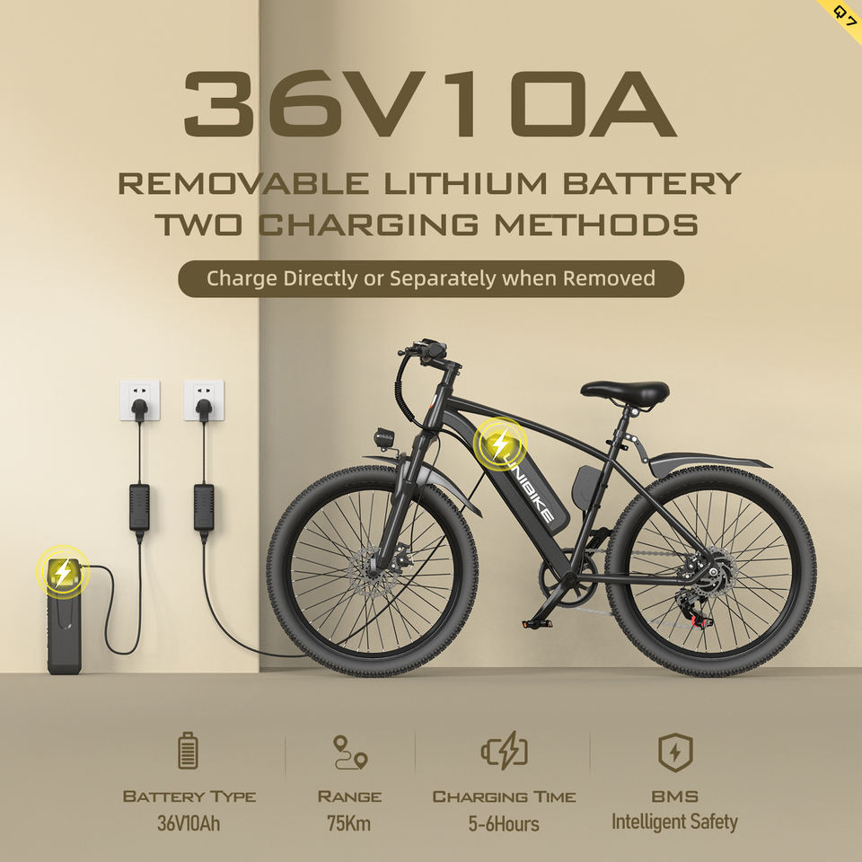 Aairsk Q7 250W Electric Bike - 26 Inch – product image 2