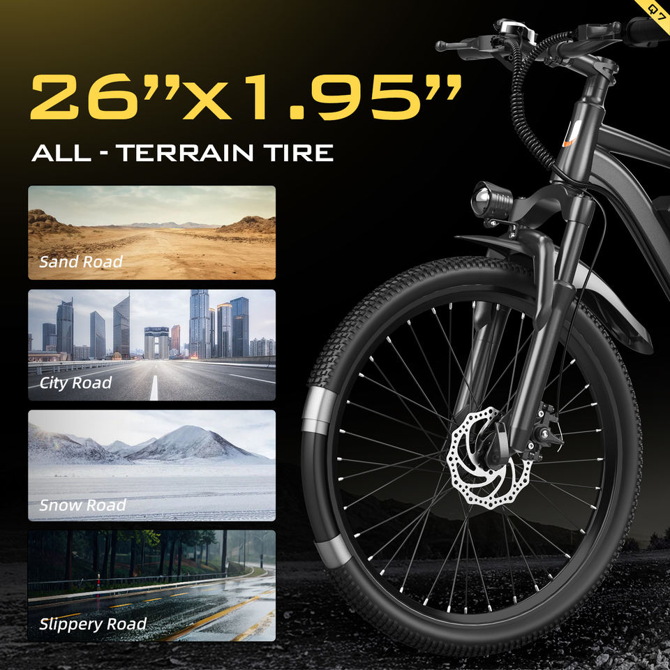 Aairsk Q7 250W Electric Bike - 26 Inch – product image 7