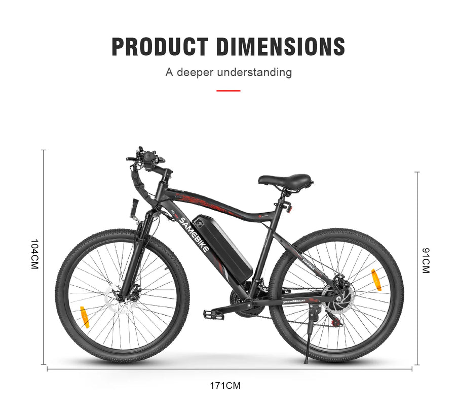 SAMEBIKE SY26-II 26-Inch Electric Mountain Bike – product image 10