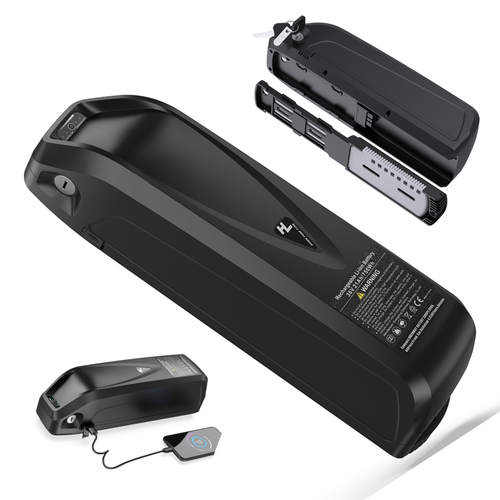 36V Hailong G80 Max e-Bike Battery 13Ah–24Ah Lithium-Ion Down Tube & Rear Rack Battery with Smart BMS and Charger | Premium e-Bike Battery for 250W–500W Motors
