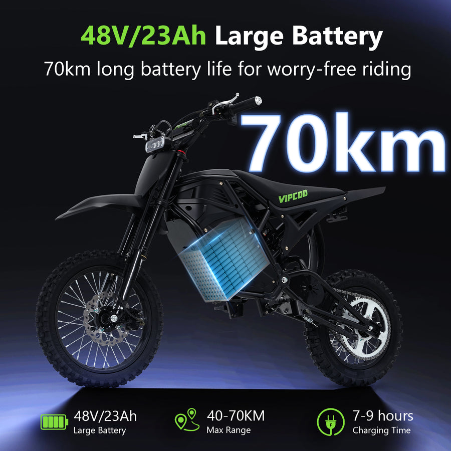 VIPCOO H3 23Ah Off-Road Electric Bike – Hydraulic Brakes – product image 8