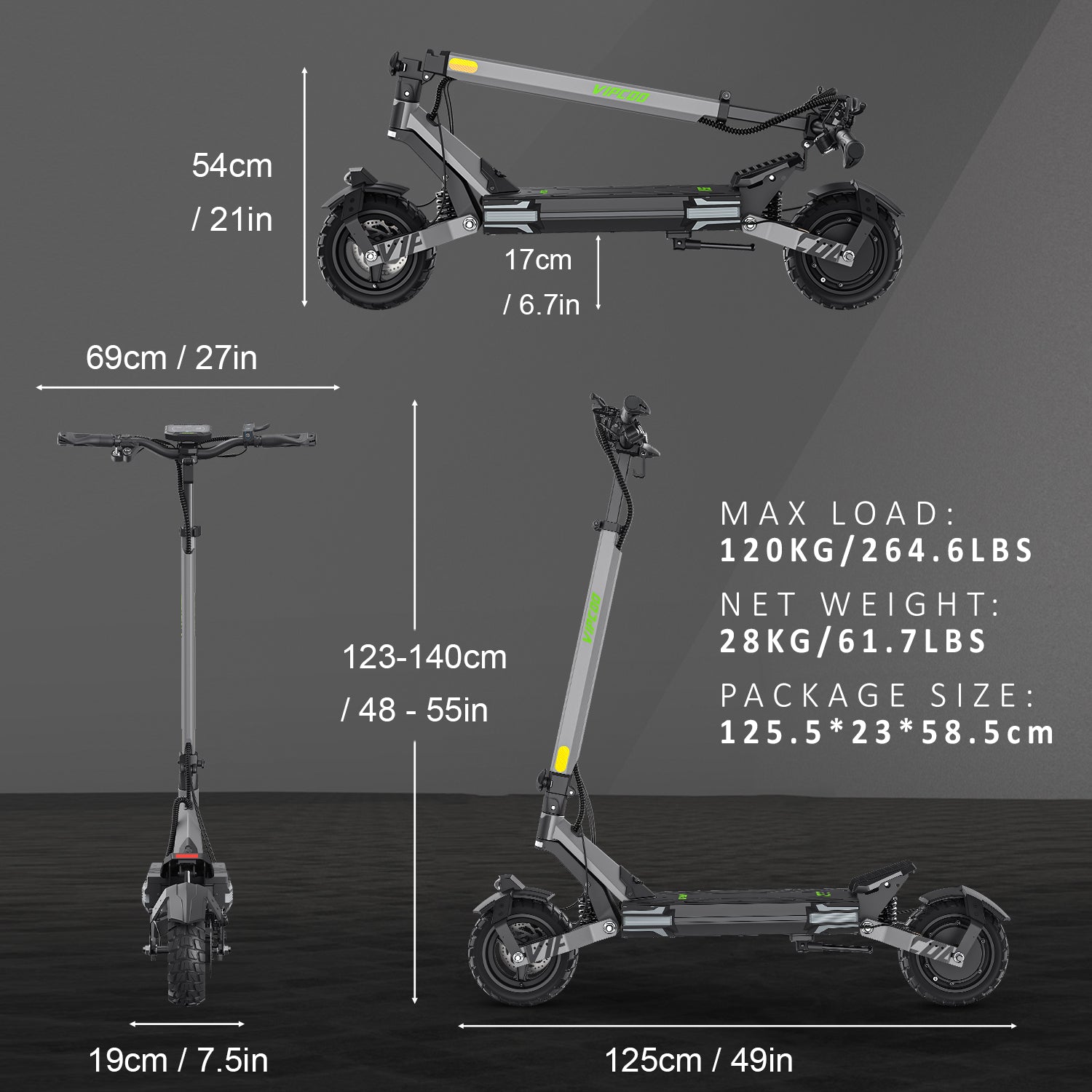 VIPCOO VS6 Electric Scooter