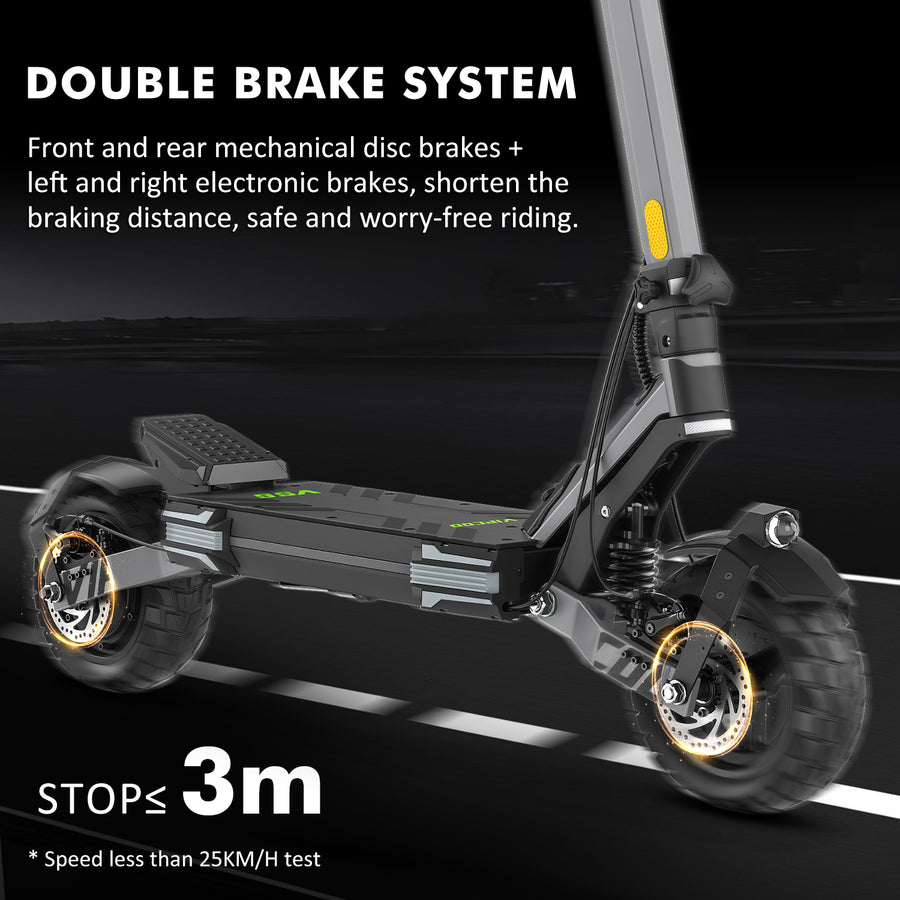 VIPCOO VS6 1000W Folding Electric Scooter – product image 14