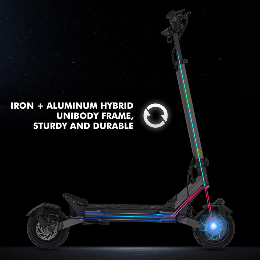 VIPCOO VS6 1000W Folding Electric Scooter – product image 16