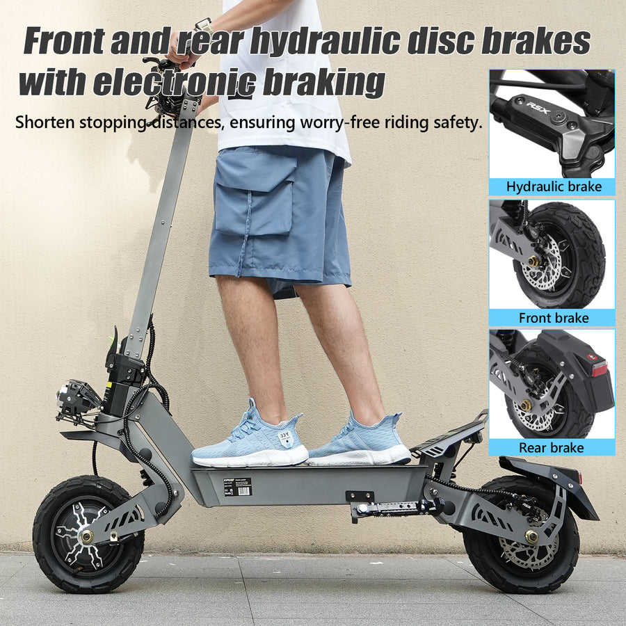 VIPCOO VS9 Dual 1800W Electric Scooter – product image 10