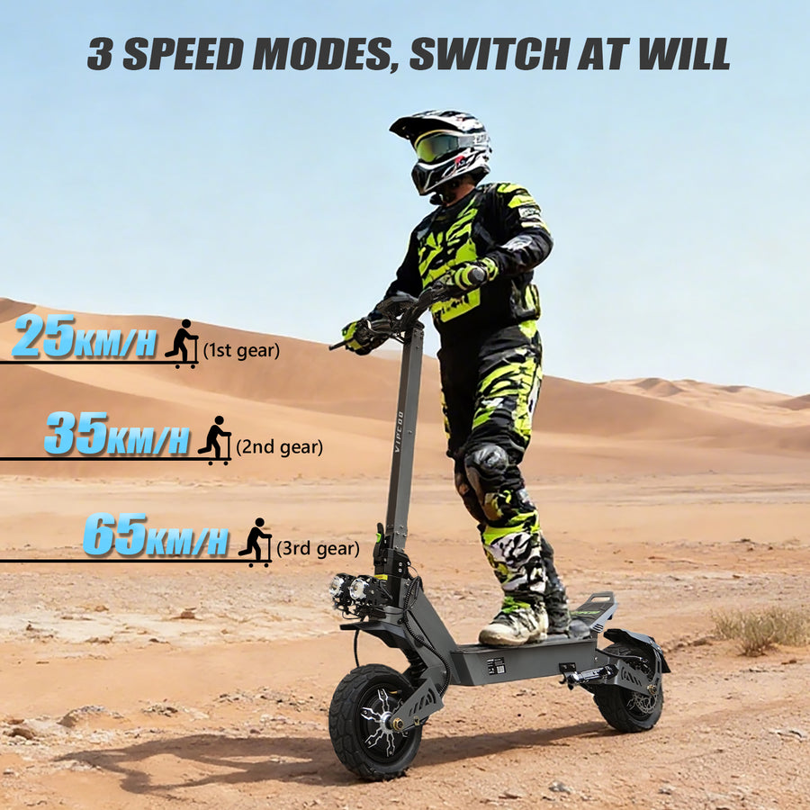 VIPCOO VS9 Dual 1800W Electric Scooter – product image 11