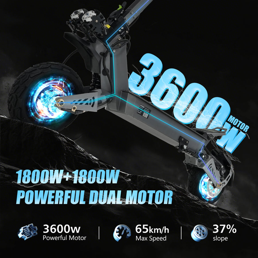 VIPCOO VS9 Dual 1800W Electric Scooter – product image 17