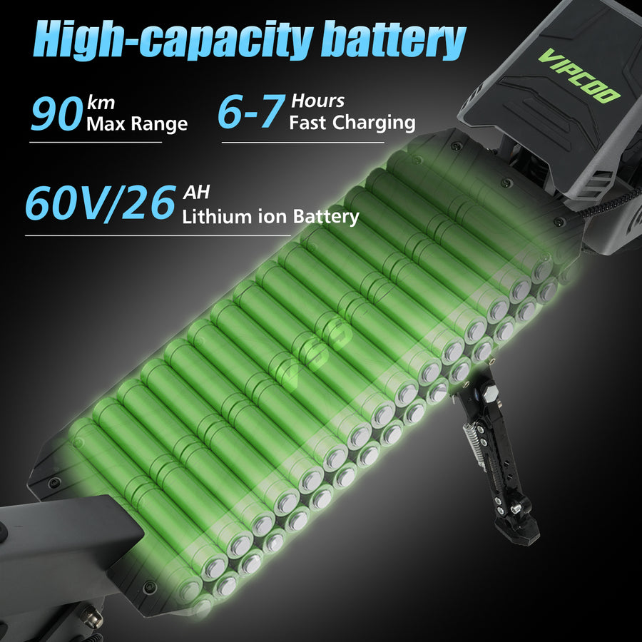 VIPCOO VS9 Dual 1800W Electric Scooter – product image 8