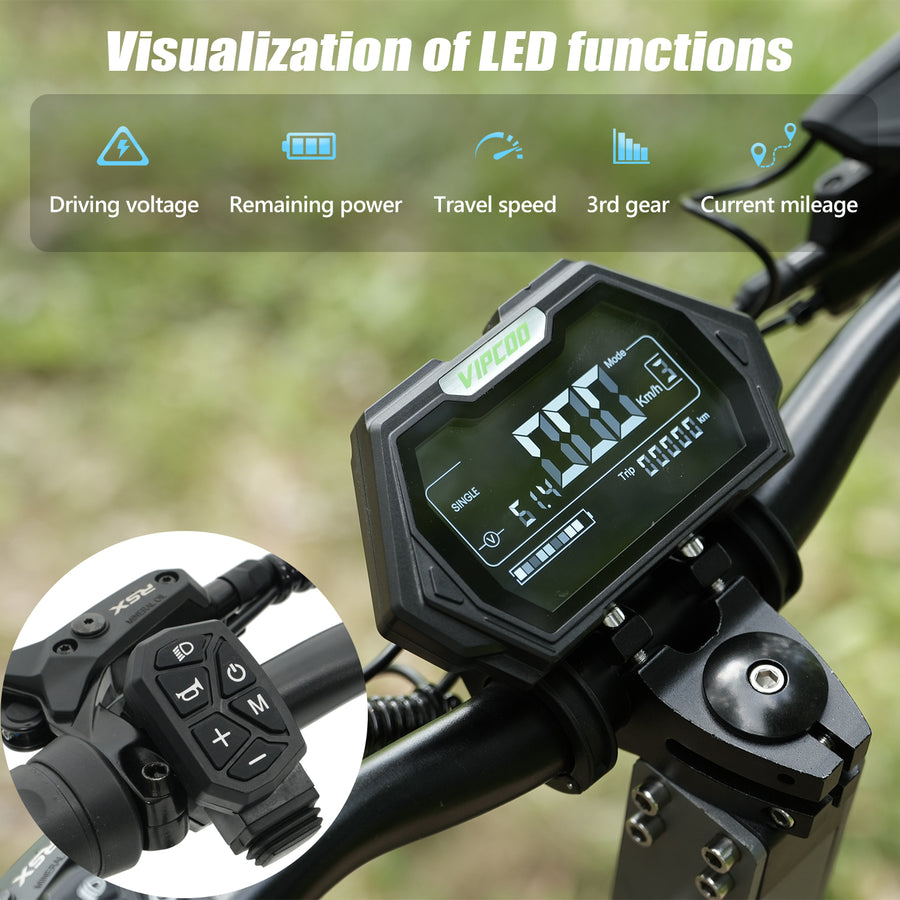 VIPCOO VS9 Dual 1800W Electric Scooter – product image 19