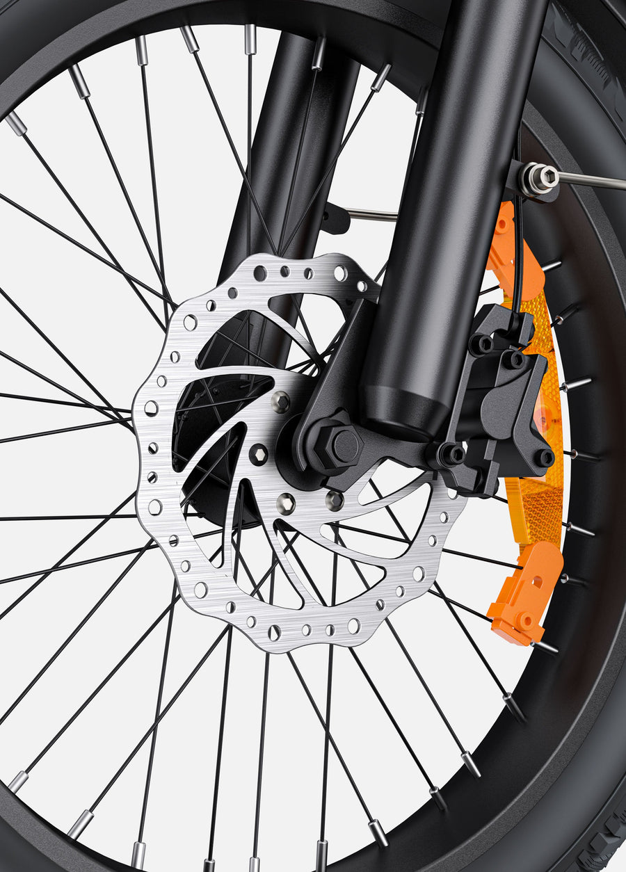 ENGWE L20 3.0 Boost hydraulic disc brake detail