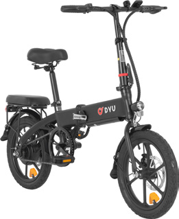 DYU A1F Pro 16-Inch Folding Electric Bike – 250W, 36V 7.5Ah – product image 1