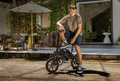 DYU D3F 14-Inch Folding Electric Bike – 250W, 36V 10Ah – product image 2