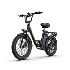 URLIFE E20 step-through fat tyre electric bike detail