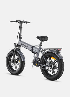 ENGWE EP-2 Boost grey electric bike rear three-quarter view