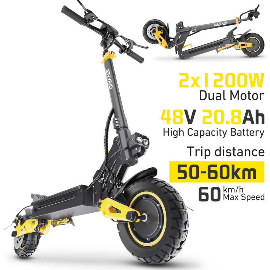 iENYRID ES1 Dual 1200W Electric Scooter – product image 6