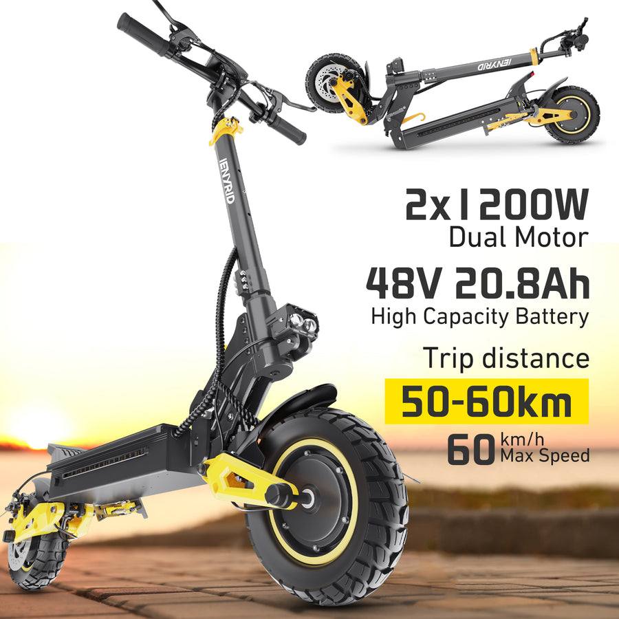 iENYRID ES1 Dual 1200W Electric Scooter – product image 9