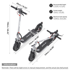 iENYRID M1 Electric Scooter with App